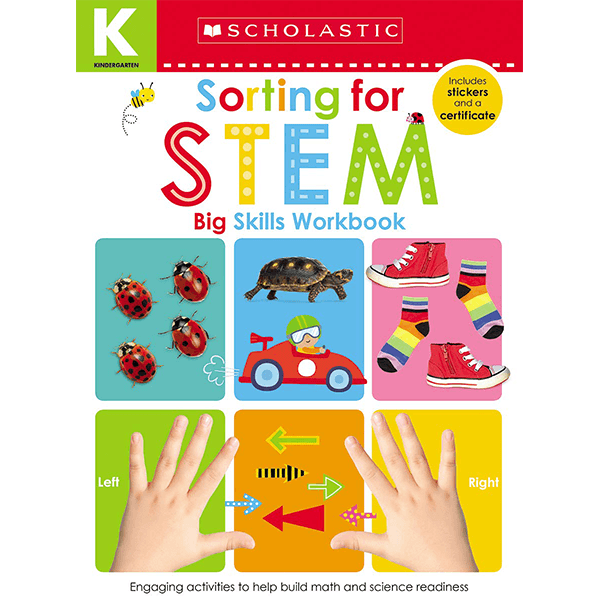 Scholastic Early Learners: Kindergarten Big Skills Workbook: Sorting for STEM