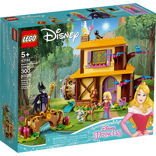 Discontinued LEGO® Disney 43188 Aurora's Forest Cottage