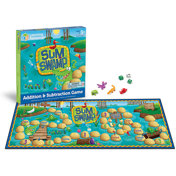 Learning Resources Sum Swamp™ Addition & Subtraction Game