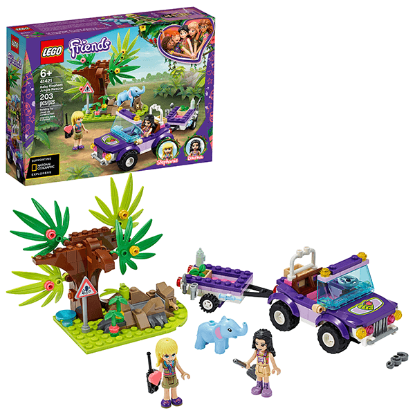 Discontinued LEGO® Friends 41421 Baby Elephant Jungle Rescue