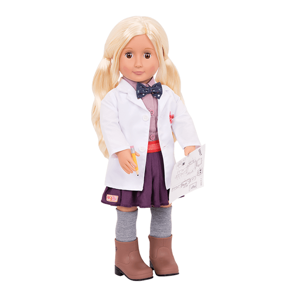 Our Generation Amelia Ann Inventor 18 Inch Doll