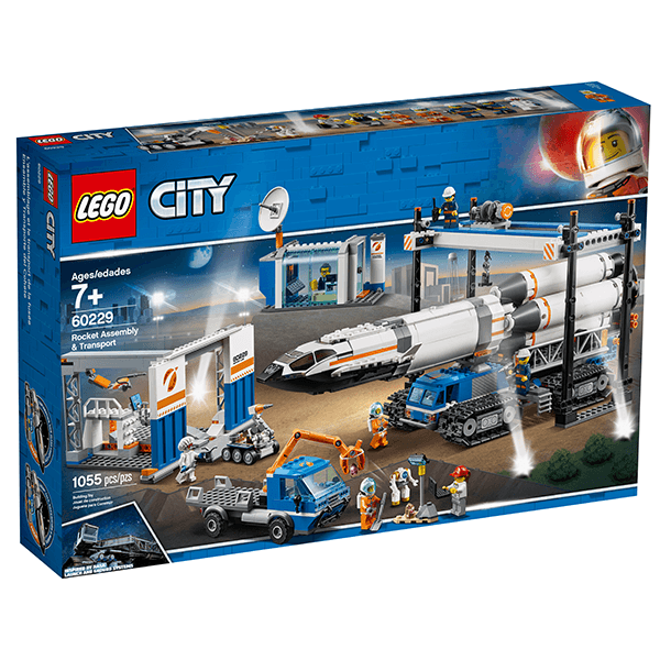 Discontinued LEGO® City 60229 Rocket Assembly & Transport