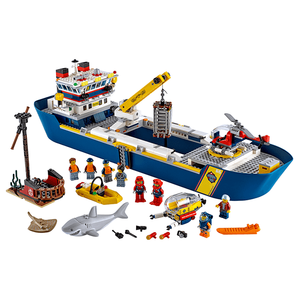 Discontinued LEGO® City 60266 Ocean Exploration Ship