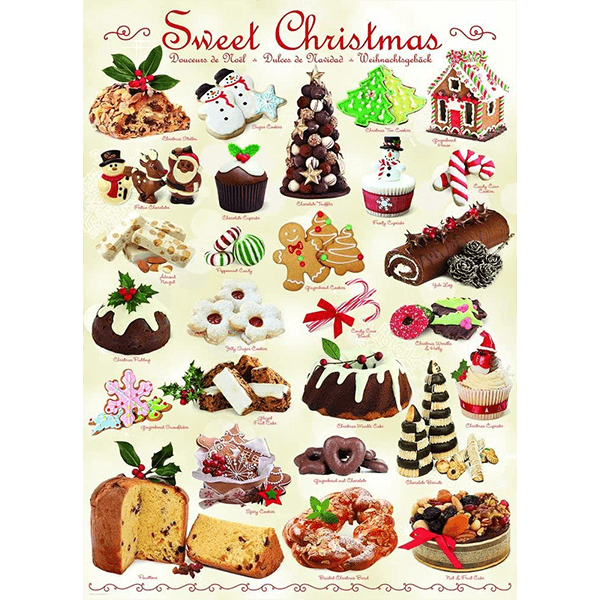 Eurographics Sweet Christmas 1000 Piece Puzzle