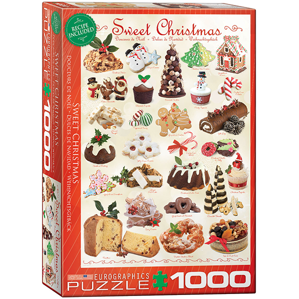 Eurographics Sweet Christmas 1000 Piece Puzzle