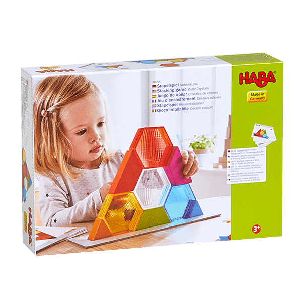 Haba Stacking Game Colour Crystals