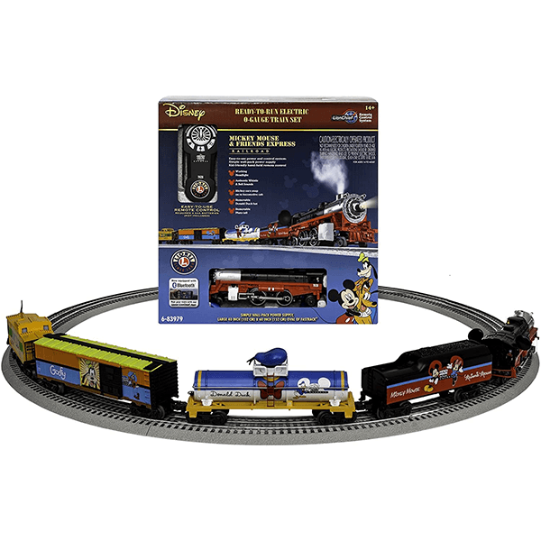 Lionel Mickey Mouse & Friends Express Lionchief Train Set with Bluetooth