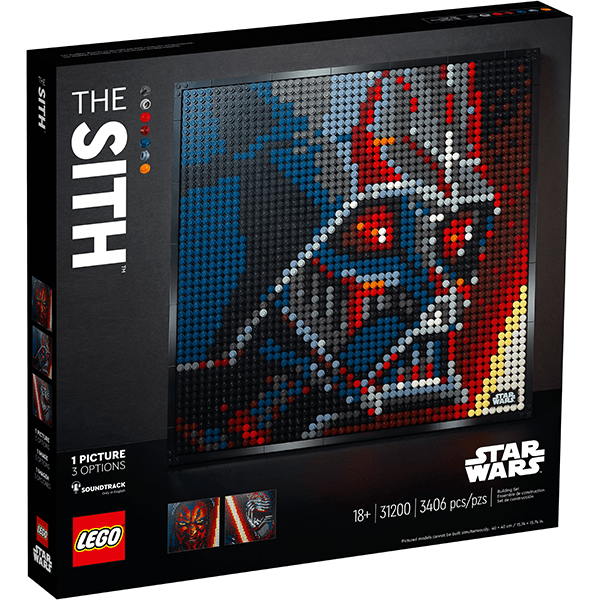 Discontinued LEGO® Art 31200 Star Wars The Sith