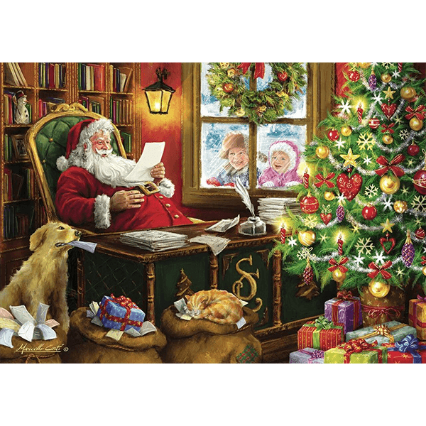 Belvedere Santa And His Accomplices 1000 Piece Puzzle