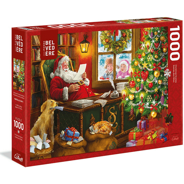 Belvedere Santa And His Accomplices 1000 Piece Puzzle