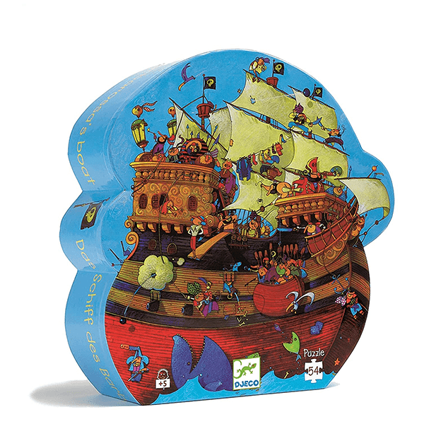 Djeco Barbarossa Boat 54-Piece Puzzle