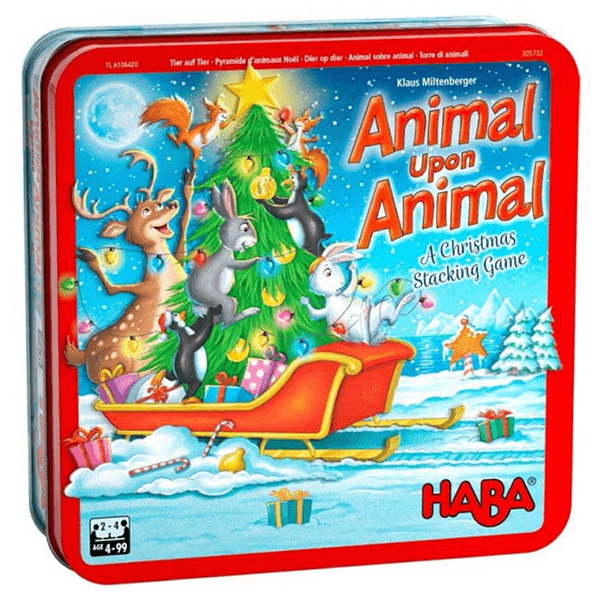 Haba Animal Upon Animal Christmas Game