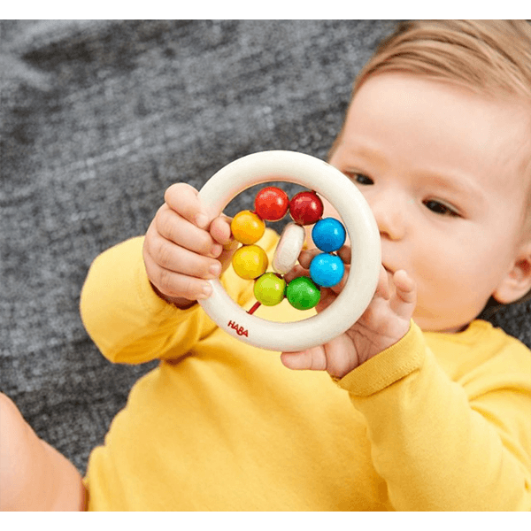 Haba Clutching Toy Rainbow Balls