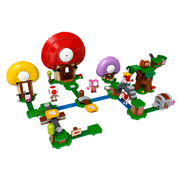 Discontinued LEGO® Super Mario™ 71368 Toad’s Treasure Hunt Expansion Set
