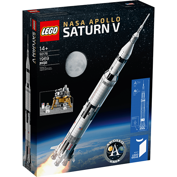 Discontinued LEGO® Ideas 92176 NASA Apollo Saturn V