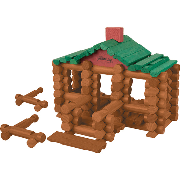 K'NEX Lincoln Logs 100th Anniversary Tin