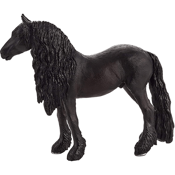 Mojo Friesian Gelding Figurine
