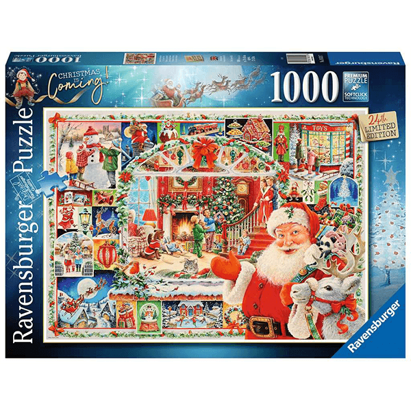 Ravensburger Christmas is Coming! Limited Edition 1000 Piece Puzzle