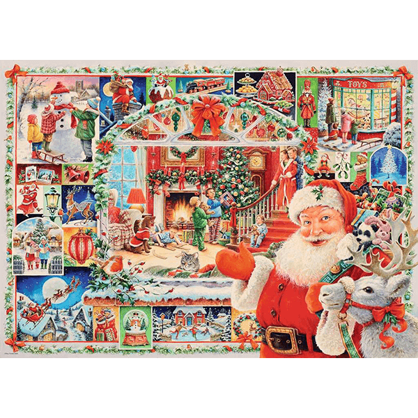 Ravensburger Christmas is Coming! Limited Edition 1000 Piece Puzzle ...