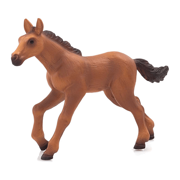 Mojo Hannoverian Foal Running Figurine