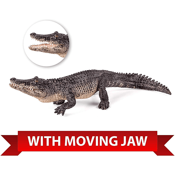 Mojo Alligator Figurine with Moving Jaw