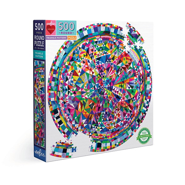 Eeboo Triangle Pattern 500 Piece Puzzle