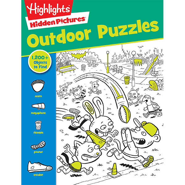 Highlights Hidden Pictures Outdoor Puzzles