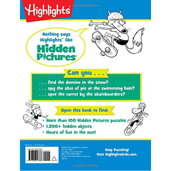 Highlights Hidden Pictures Outdoor Puzzles