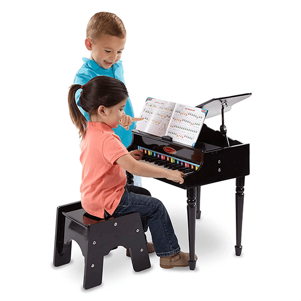 Melissa Doug Learn to Play Classic Grand Piano JR Toy Company