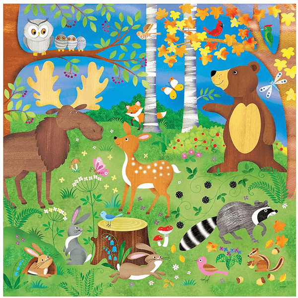 Mudpuppy Forest Friends Jumbo Puzzle