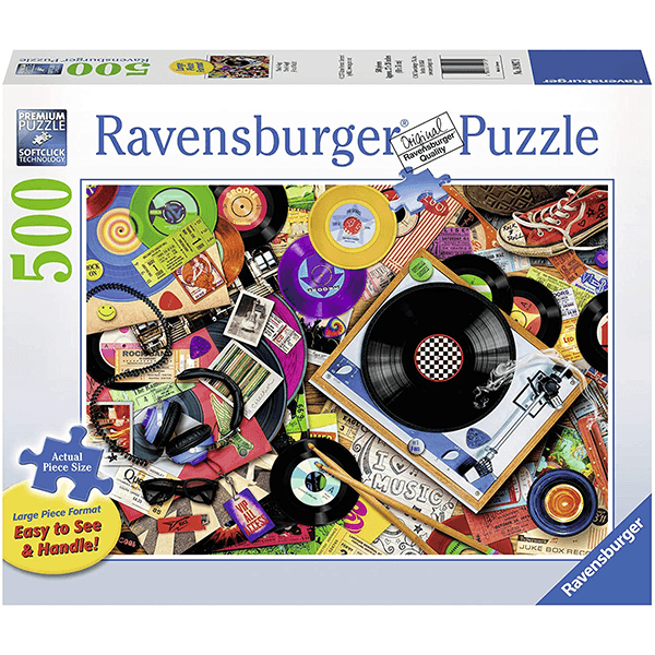 Ravensburger Viva le Vinyl 500 Piece Puzzle