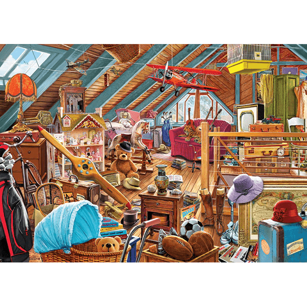 Trefl Toys in the Attic 1000 Piece Puzzle