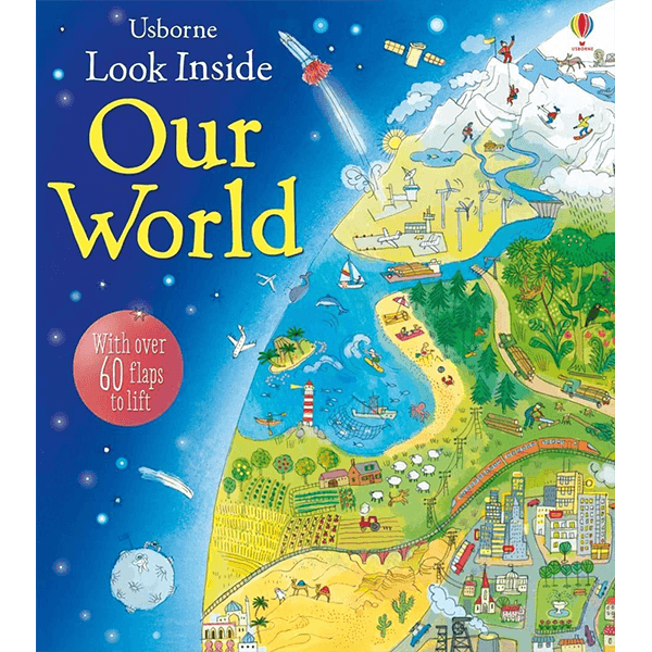 Usborne Look Inside Our World Board Book