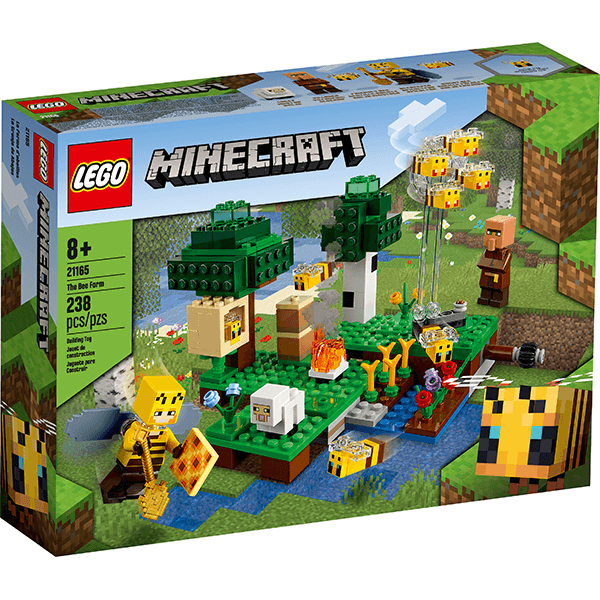 Discontinued LEGO® Minecraft® 21165 The Bee Farm
