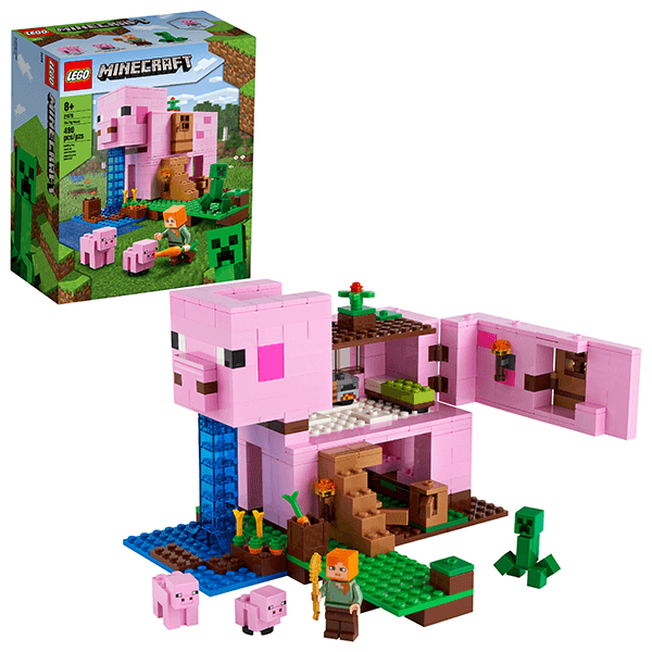 Discontinued LEGO® Minecraft® 21170 The Pig House