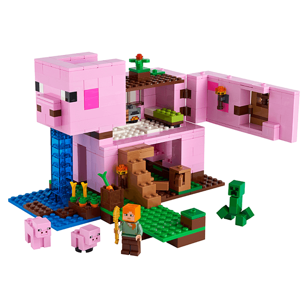 Discontinued LEGO® Minecraft® 21170 The Pig House