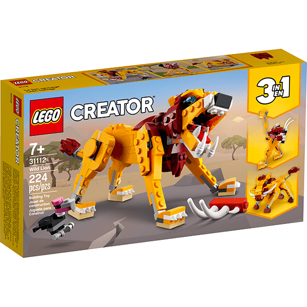 LEGO® Creator 3 in 1 31112 Wild Lion