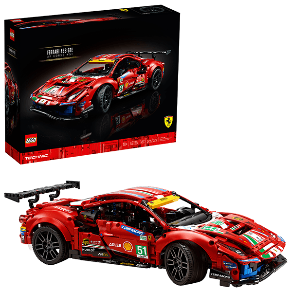 LEGO® Technic™ 42125 Ferrari 488 GTE AF Corse #51