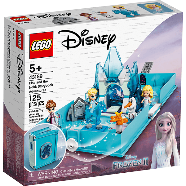 Discontinued LEGO® Disney Frozen II 43189 Elsa and the Nokk Storybook Adventures