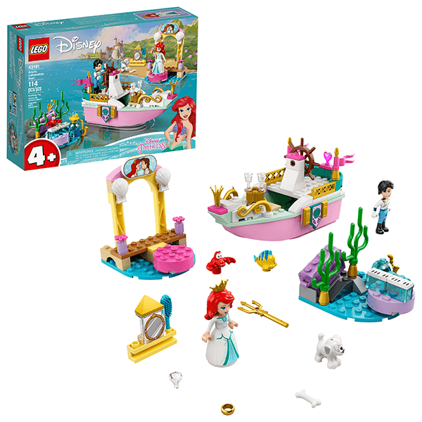 Discontinued LEGO® Disney 43191 Ariel's Celebration Boat