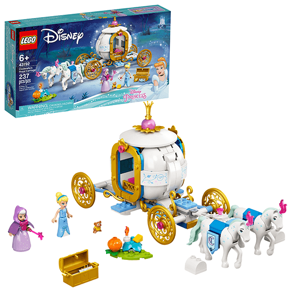 Discontinued LEGO® Disney 43192 Cinderella's Royal Carriage