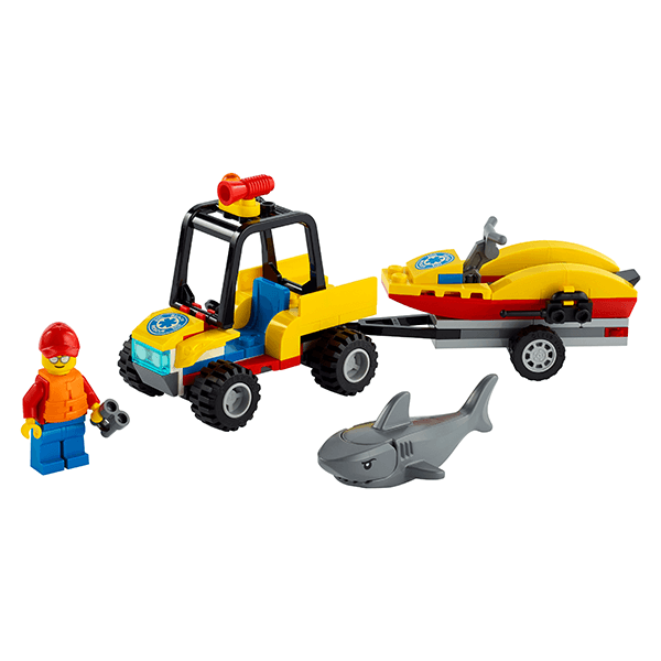 Discontinued LEGO® City 60286 Beach Rescue ATV