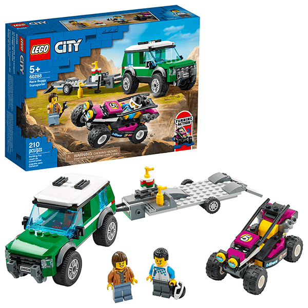 Discontinued LEGO® City 60288 Race Buggy Transporter