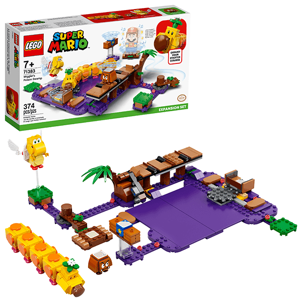 LEGO® Super Mario™ 71383 Wiggler's Poison Swamp Expansion Set