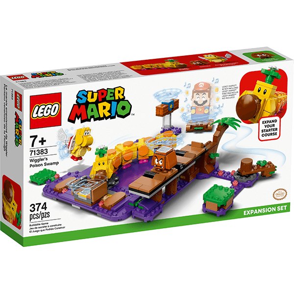 Discontinued LEGO® Super Mario™ 71383 Wiggler's Poison Swamp Expansion Set