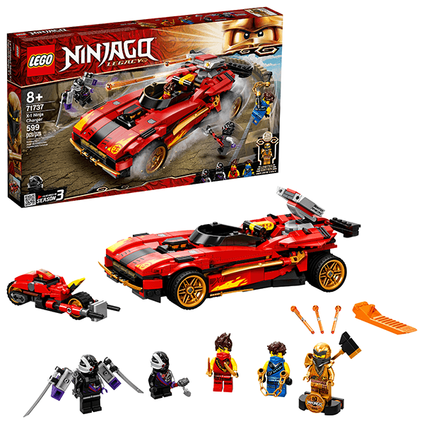Discontinued LEGO® NINJAGO® 71737 X-1 Ninja Charger