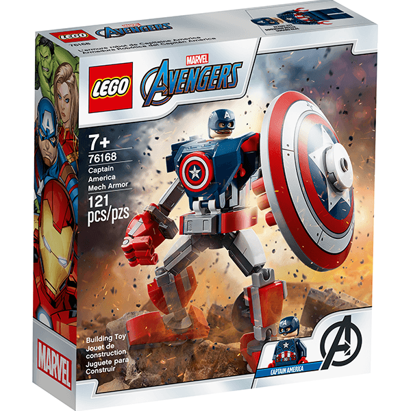 LEGO® Marvel 76168 Captain America Mech Armor