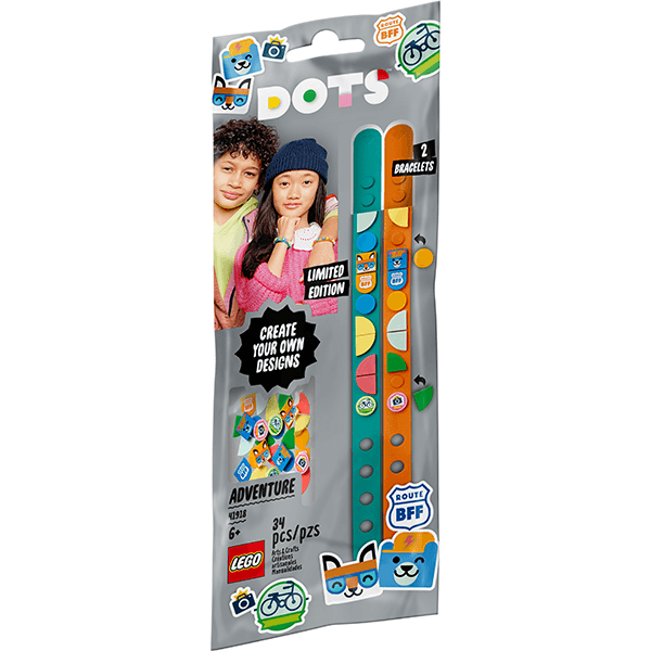 Discontinued LEGO® DOTS 41918 Adventure Bracelets