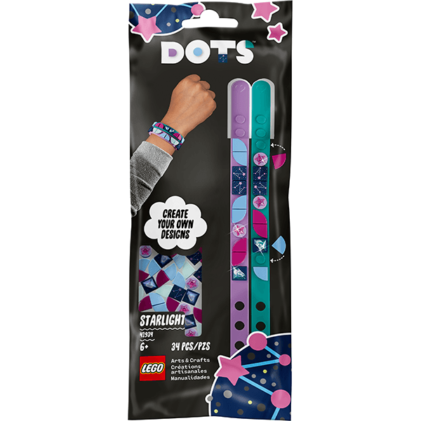 Discontinued LEGO® DOTS 41934 Starlight Bracelets