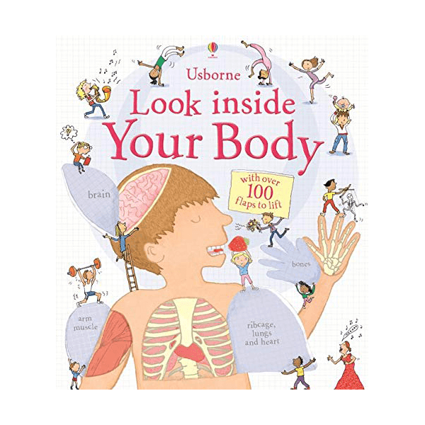 Usborne Look Inside Your Body Hardcover Book